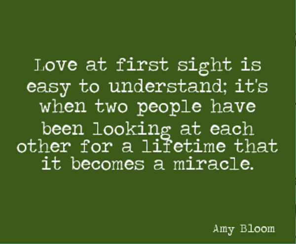 Love At First Sight Is Easy To Understand