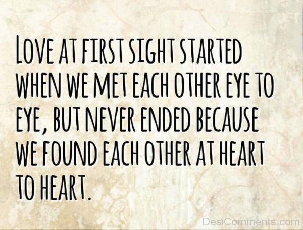 Love At First Sight Started-io916DC01010