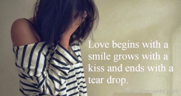 Love End With A Tear Drop-unb621desi33