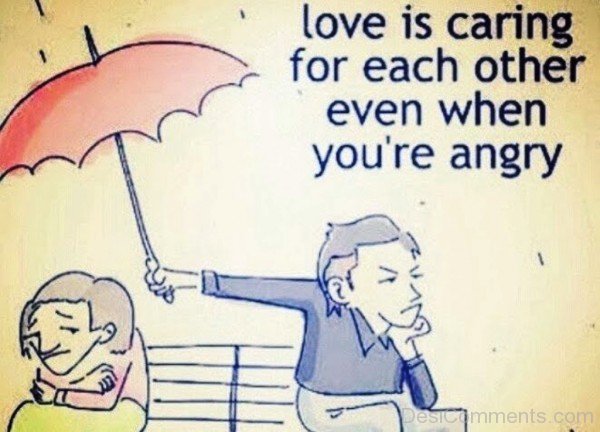 Love Is Caring For Each Other