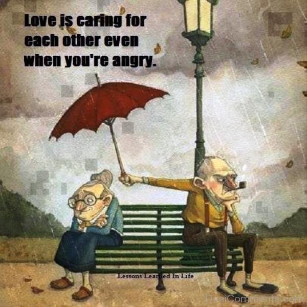 Love Is Caring For Each other Even