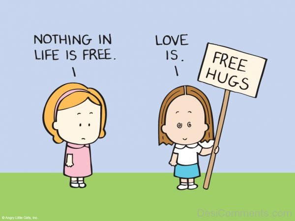 Love Is Free Hugs