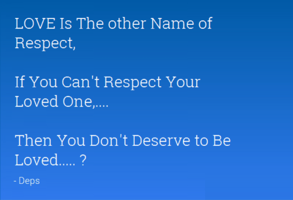 Love Is The Other Name