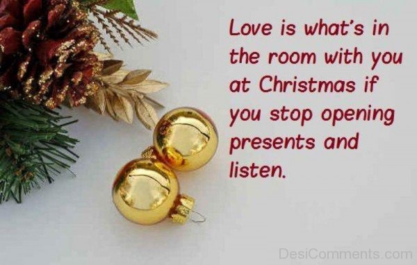 Love Is What's In The Room With You At Christmas-DC311