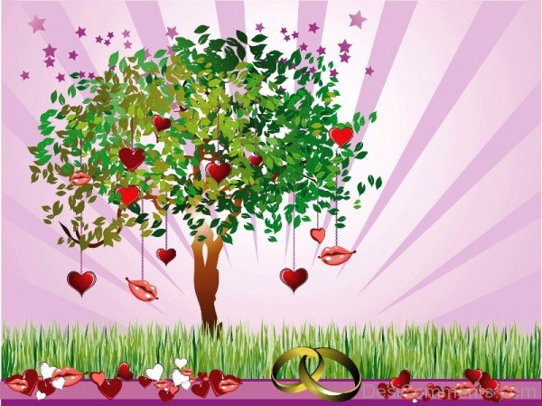 Love Tree Image- DC0138