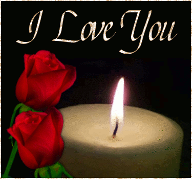 Love You Candle