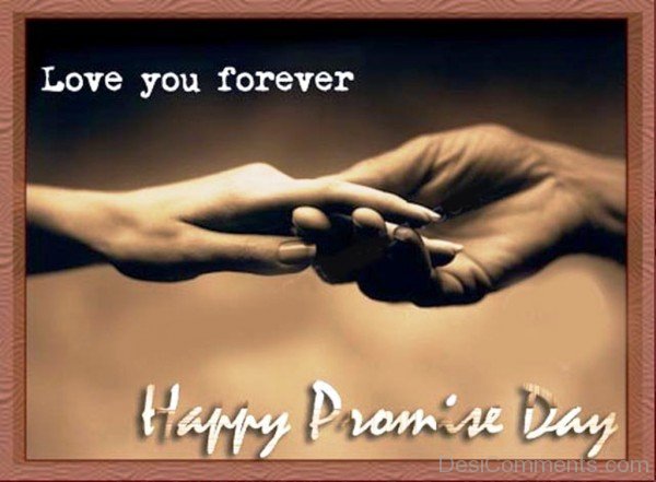 Love You Forever Happy Promise Day-hbk519DESI16