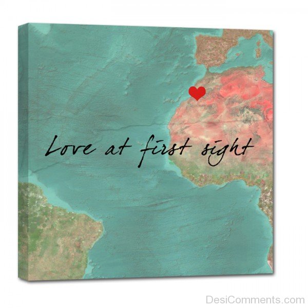 Love at first sight map