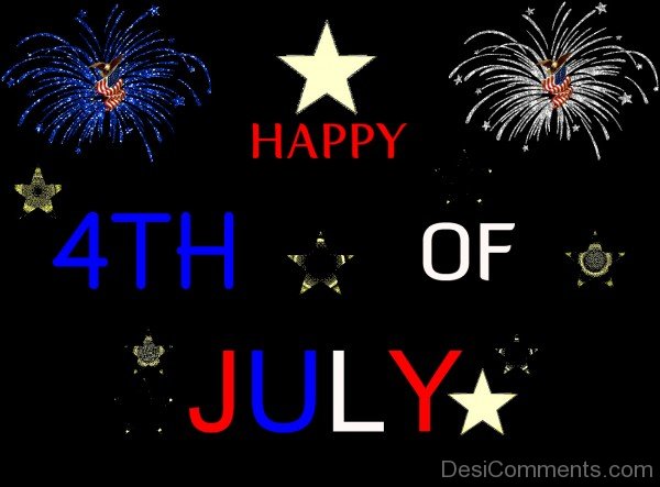 Lovely Animated Image Of 4Th Of July