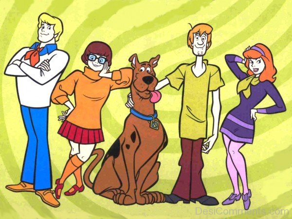 Lovely Picture Of Scooby Doo With Family