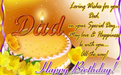 Loving Wishes For Dad