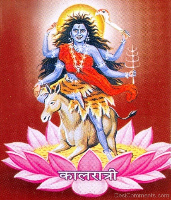 Maa Kaalratri -Wishing Happy Navratri Image