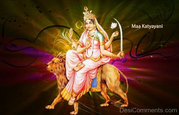 Maa Katyayani – Happy Navratri Picture