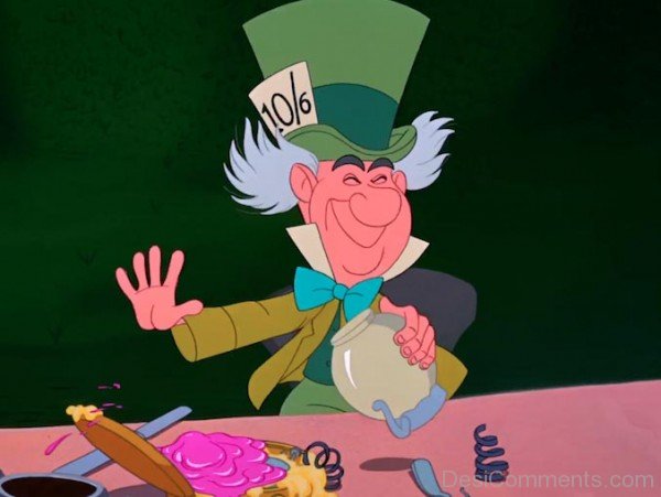 Mad Hatter Smiling