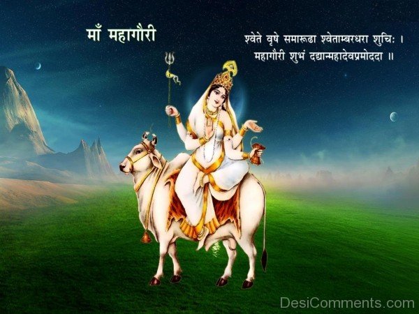 Maha Gauri – Wishing You Happy Navratri Picture
