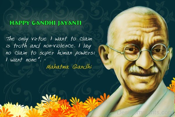 Mahatma Gandhi - DesiComments.com