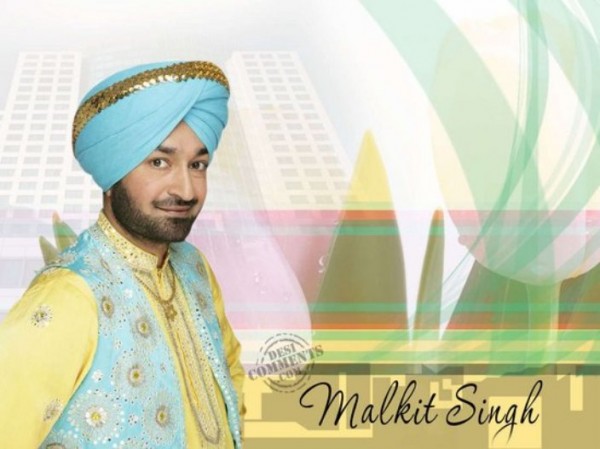 Malkit Singh In Bhangra Dress