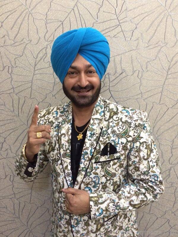 Malkit Singh In Blue Turban