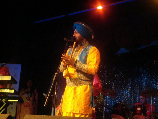 Malkit Singh Wearing Yellow Wearing Kurta Chadra 