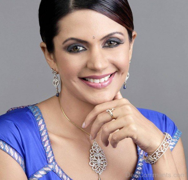 Mandira Bedi In Indian Dress