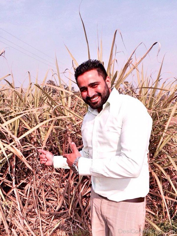 Maninder Batth In White Shirt