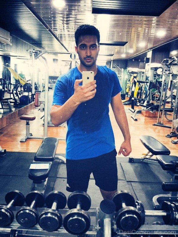 Maninder Kailey At Gym Image