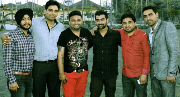 Maninder Manga In Red Shirt