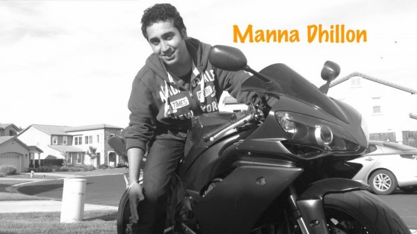 Manna Dhillon On The Bike