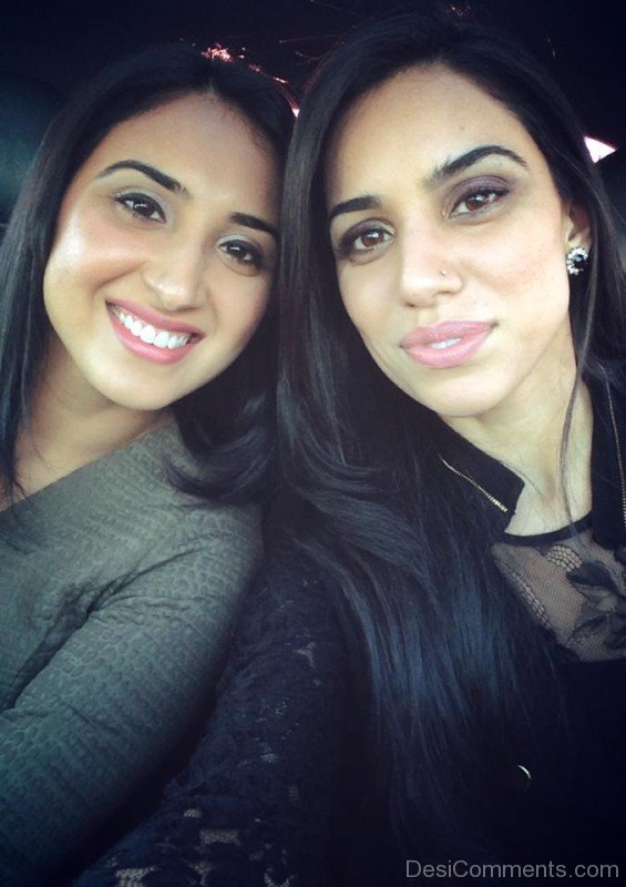 Mannu Sandhu And Her Friend