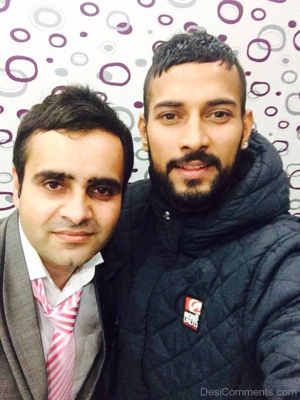 Manpreet Sandhu With Garry Sandhu