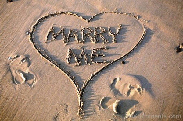 Marry Me Proposal On Sand-vcx327IMGHANS.COM63