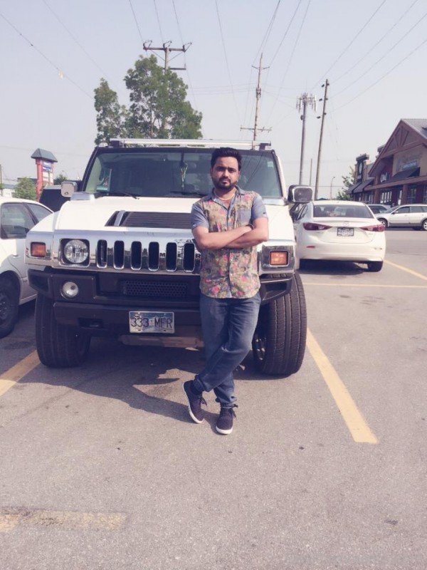 Masha Ali Posing With Car