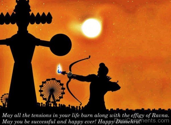 May You Be Successful And Happy Ever! Happy Dussehra!-DC0225