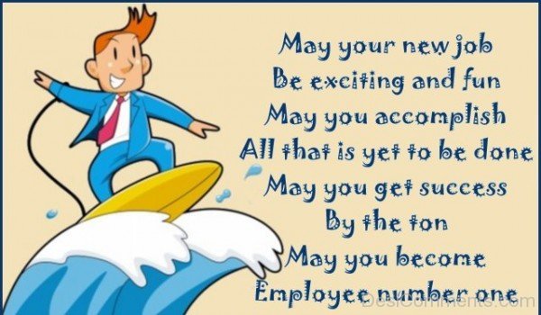 May Your New Job