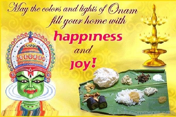 May the colours of Onam full your home with happiness