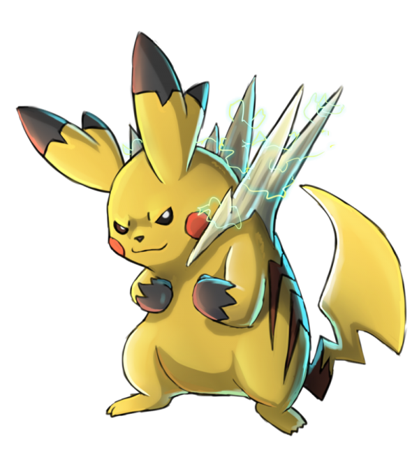 Mega Pikachu Ready For Fight