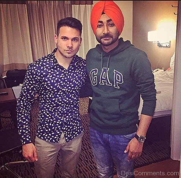 Mickey Singh With Ranjit