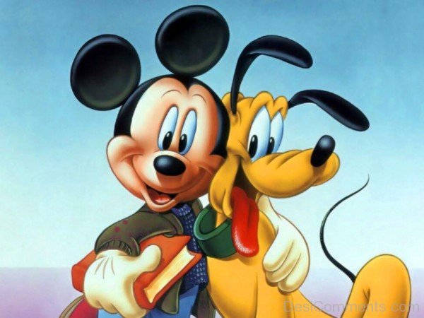 Micky With Pluto