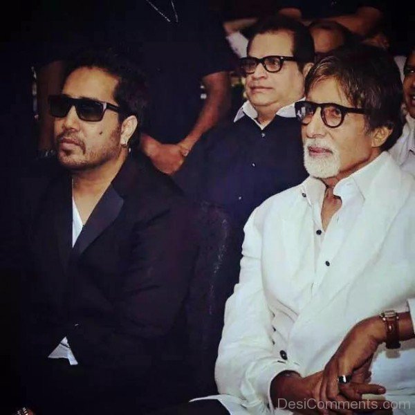 Mika Singh With Amitabh Bachchan