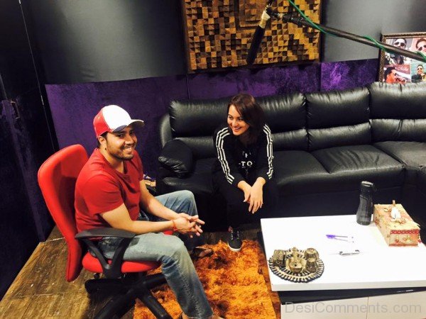 Mika Singh With Sonakshi