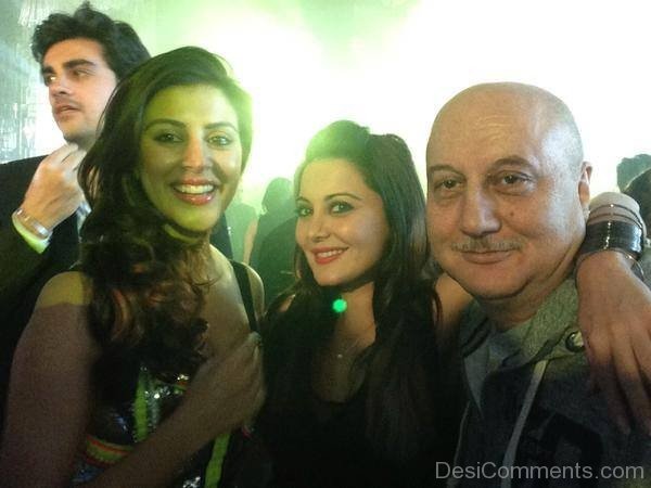 Minissha Lamba With Anupam Kher