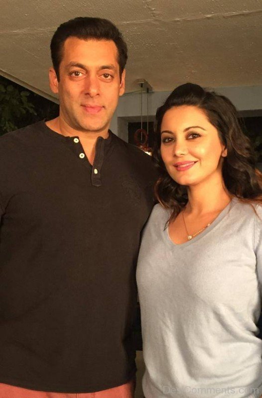 Minissha Lamba  With Salman Khan