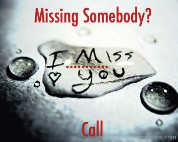 Missing Somebody- Dc 4078