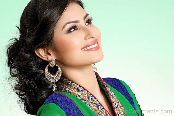 Mouni Roy Smiling