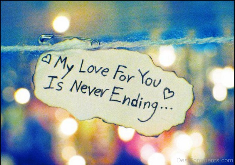 my love for you will never end quotes