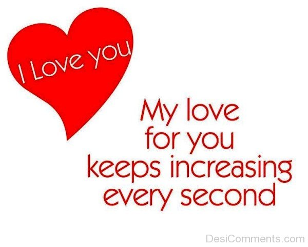 My Love For You Keeps Increasing-YTE318DC09