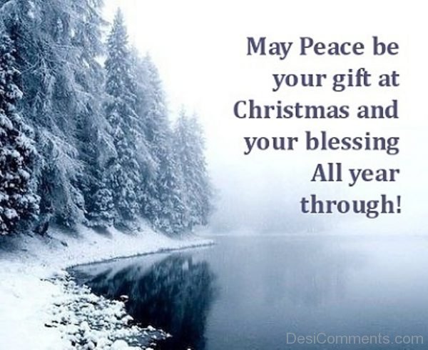 My Peace Be Your Gift at Christmas