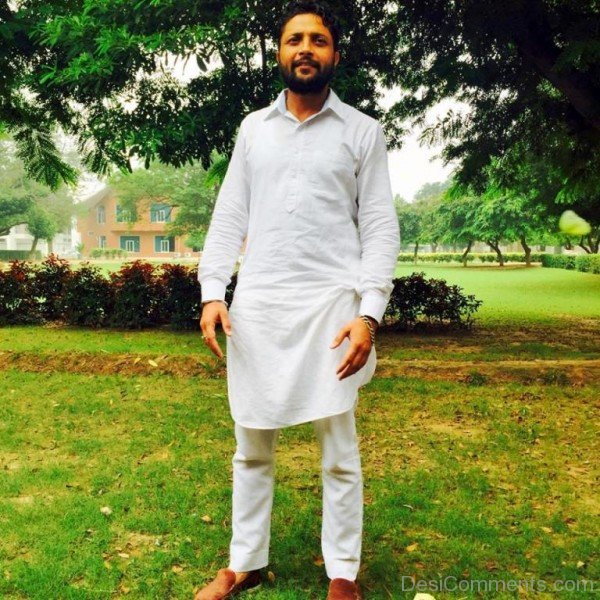 Navdeep Kaler Wearing Kurta Pajama-DC7821