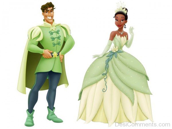 Naveen and Tiana Picture