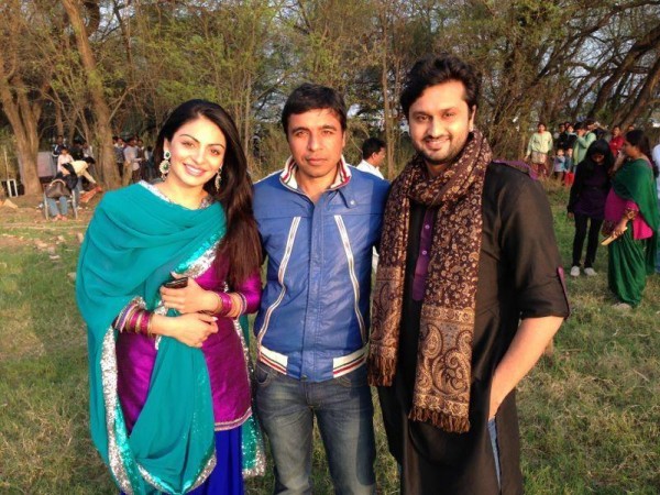 Neeru Bajwa And Roshan Prince